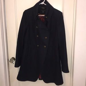 Navy Military Style Coat